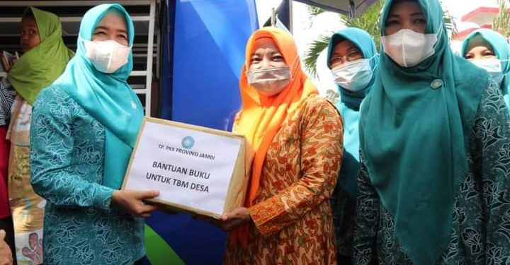 Hj. Hesti Haris Lauching Keluarga PKK Sehat Tanggap dan Tangguh Bencana