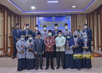 Wabup BBS Sambut Kepulangan Kafilah Kabupaten Muaro Jambi