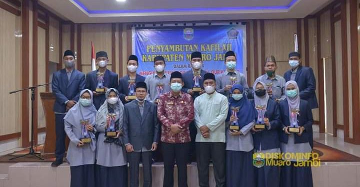 Wabup BBS Sambut Kepulangan Kafilah Kabupaten Muaro Jambi