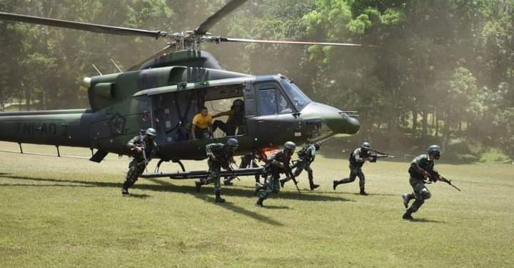Yonif R 509/BY Kostrad melaksanakan Latihan Pemantapan Raider TA 2021