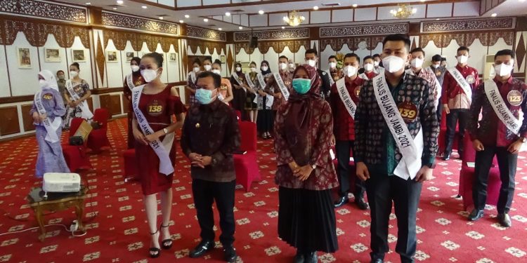 Beri Motivasi Kepada Peserta Bujang Gadis 2021, Al Haris Minta Para Peserta Cintai Negeri Jambi