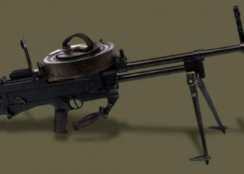 Senapan Mesin Vickers Class K si “Tikus Gurun”