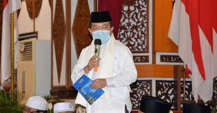 Pemprov Jambi Melaksanakan Pelepasan Kafilah MTQ Korpri Ke – V Tingkat Nasional sekaligus Pelantikan Majelis Penceramah Indonesia Provinsi Jambi