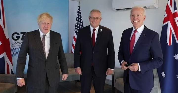 Australia, Inggris dan USA Resmi Membentuk Koalisi Kapal Selam Nuklir AUKUS