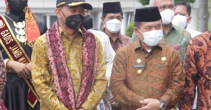 Gubernur Al Haris Sambut Mentri PMK Dalam Kunker di Jambi