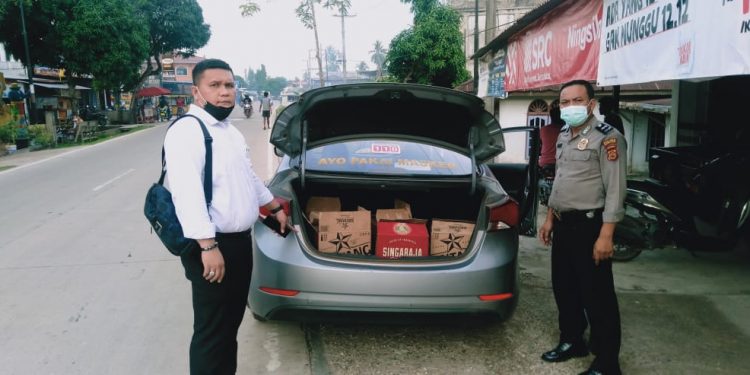 Cegah Kriminalitas, Polsek Kumpeh Ulu Gelar Operasi Pekat II Tahun 2021