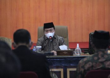 Gubernur Al Haris Pimpin Rapat Persiapan PWN Tahun 2021