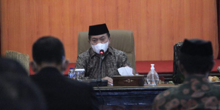 Gubernur Al Haris Pimpin Rapat Persiapan PWN Tahun 2021