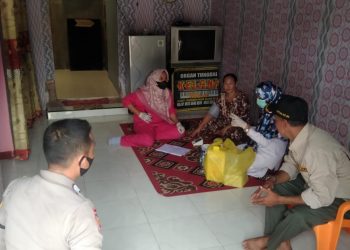 Polsubsektor Taman Rajo Gelar Layanan Door to Door Vaksinasi Covid-19