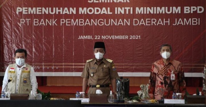 Gubernur Al Haris Buka Rakor Pemenuhan Modal Inti Minimum BPD Bank Jambi