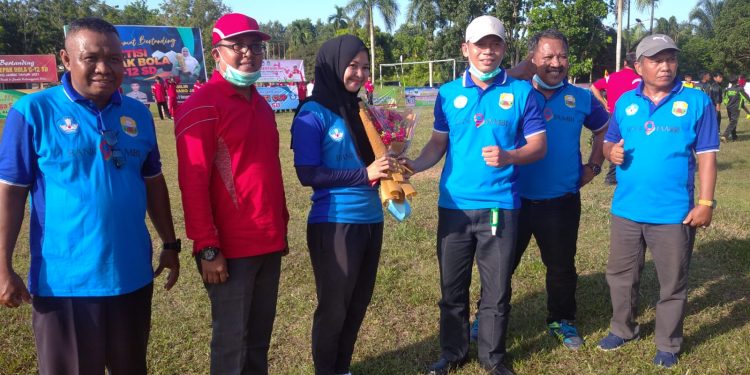 Ahmad Haikal Hadiri Pembukaan Turnamen Sepakbola U-12 Piala Bergilir Bupati