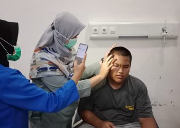 Dianiaya Teman Sekolah, Siswa Titian Teras ini  Menderita Luka 6 Jahitan