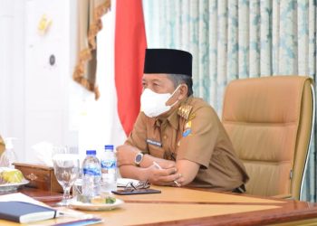 Wagub Sani Ikuti Rakor Tindak Lanjut Kep Menko Bidang Perekonomian 