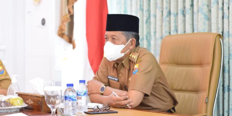 Wagub Sani Ikuti Rakor Tindak Lanjut Kep Menko Bidang Perekonomian 