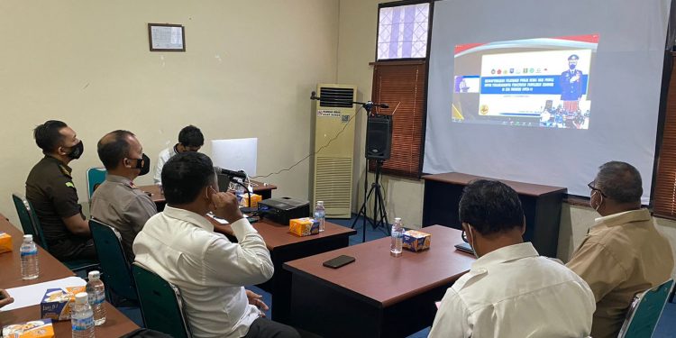 Satgas Saber Pungli Muarojambi Konsolidasi Melalui Rakornas Dengan Pusat