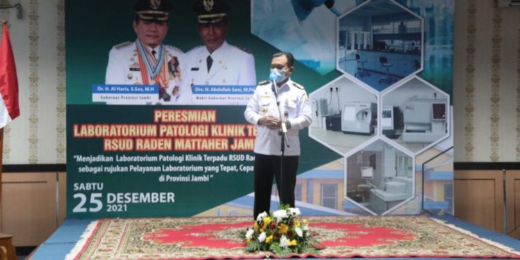 Al Haris Ingatkan RSUD Raden Mattaher Berikan Layanan Terbaik