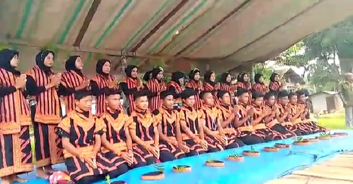Desa Pengidam Gelar Tari Saman Bines Gayo