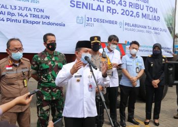 Al Haris Lepas Ekspor Komoditi Pertanian Senilai 202,6 Miliar