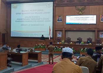 DPRD Muarojambi Gelar Paripurna Persetujuan Usulan Tiga Ranperda 