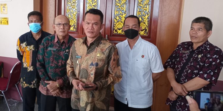 Wakil Walikota Sungai Penuh Membuka  Pelatihan Siskeudes tahun 2021