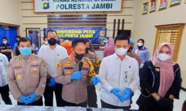 Polisi di Jambi Ringkus Empat Tersangka Kasus Perdagangan Anak Dibawah Umur