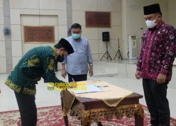 Sekda Budhi Hartono Lantik Pejabat Lingkup Pemkab Muarojambi