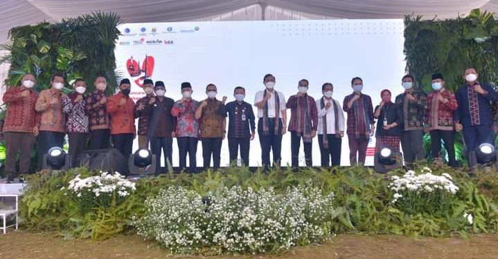 Wabup BBS Hadiri Gernas BBI Ke-3 Yang Diluncurkan Menko Marves Luhut di Jambi