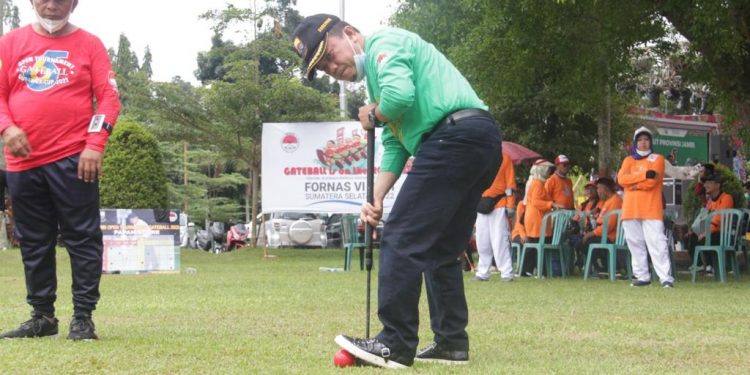 Gubernur Al Haris Ajak Masyarakat Populerkan Olahraga Gateball