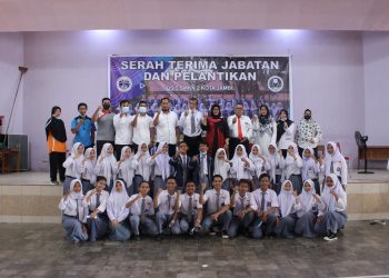 Pengurus OSIS SMK Negeri 2 Kota Jambi Masa Bakti 2022, Resmi Dilantik