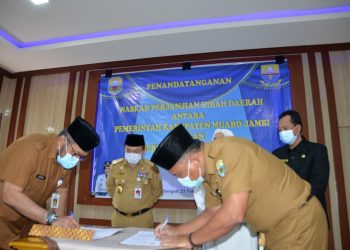 Al Haris Terima Hibah Tanah Untuk Sport Center