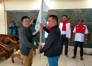 Sabri Yanto Kukuhkan Pengurus FESPATI Kota Sungai Penuh Periode 2022-2026