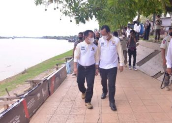 Wabup BBS Hadiri Pencanangan Gerakan Sungai Batanghari Bersih Tahun 2022
