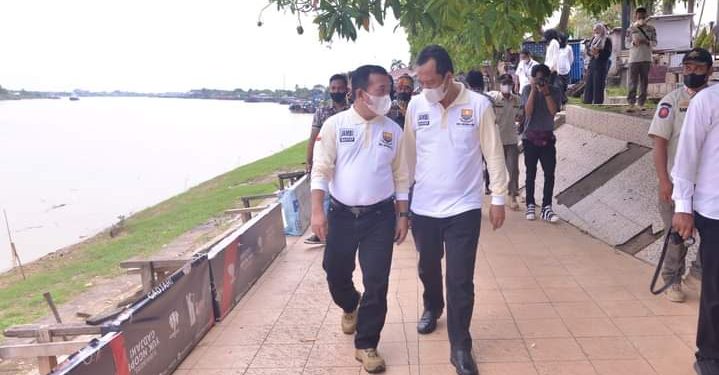 Wabup BBS Hadiri Pencanangan Gerakan Sungai Batanghari Bersih Tahun 2022