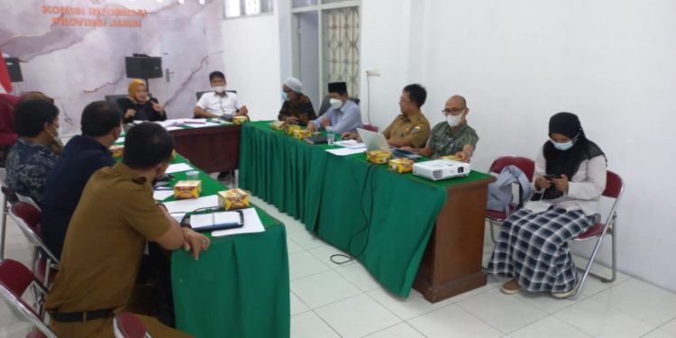 Komisi Informasi Jambi Gelar Pertemuan Persiapan Penyusunan Indeks Keterbukaan Informasi Publik 2022