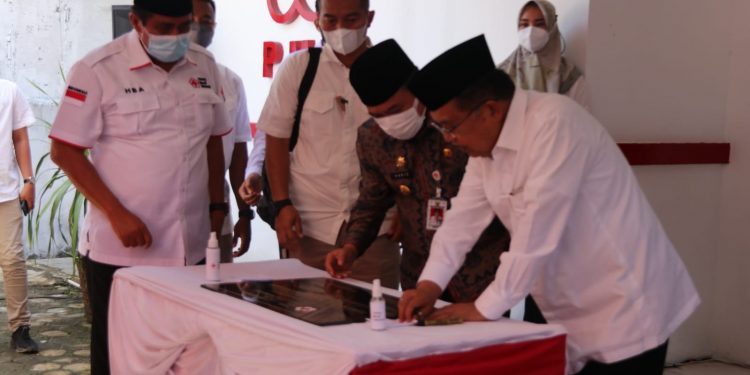Al Haris: Pemprov -PMI Tingkatkan Sinergi Berikan Layanan Terbaik