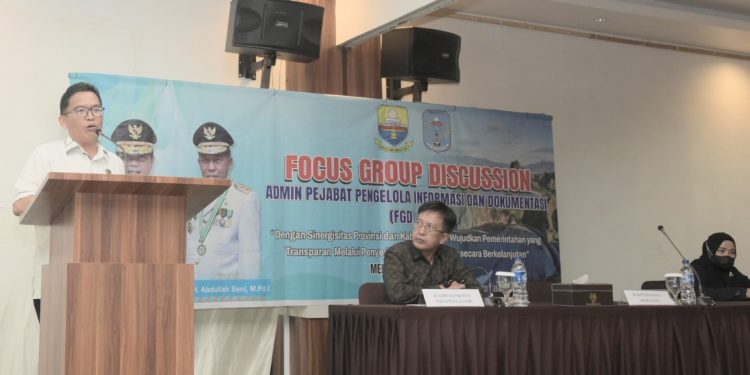 Pastikan Transparansi Informasi Diskominfo Provinsi Jambi Gelar FGD PPID di Kabupaten Merangin