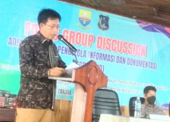 Diskominfo Provinsi Jambi Gelar FGD PPID di Tanjung Jabung Barat