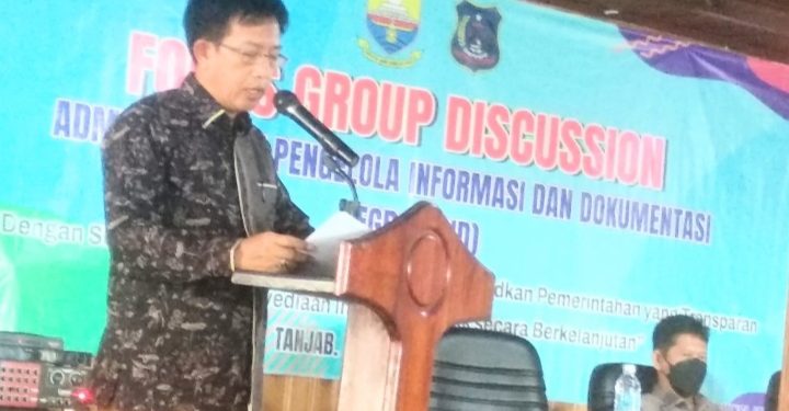 Diskominfo Provinsi Jambi Gelar FGD PPID di Tanjung Jabung Barat