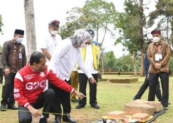Tinjau KCBN Muaro Jambi, Presiden Harap Jejak Peradaban Dilestarikan