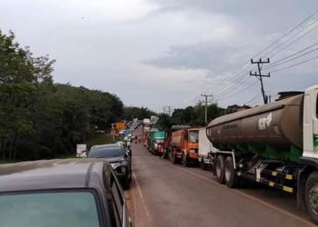 Macet Panjang di Jalur Jambi – Palembang