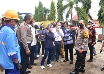 Kapolda Dampingi Gubernur Jambi Sambut Kunjungan Dirut Pertamina