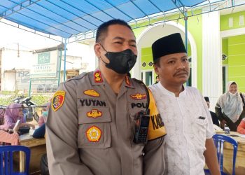 Kapolres Muarojambi Tinjau Program Gerakan Satu Juta Vaksinasi di Sungaibahar
