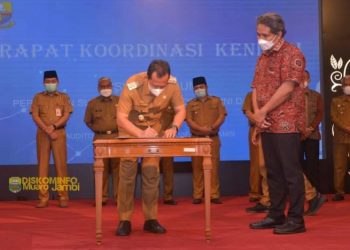 Wabup BBS Hadiri Rapat Koordinasi Kenduri Swarna Bumi 