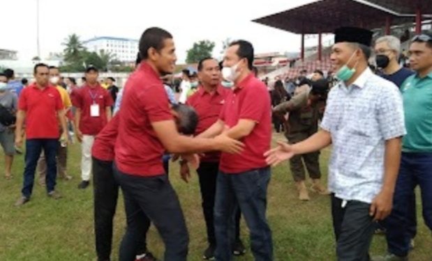 Waka DPRD kabupaten Muarojambi Ahmad Haikal Hadiri Semifinal Gubernur Cup 2022