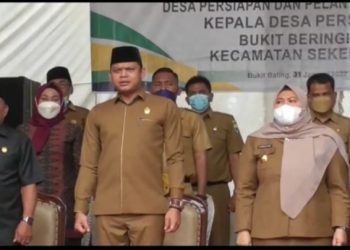Ketua DPRD Muarojambi Hadiri Peresmian Desa Persiapan Desa Bukit Beringin