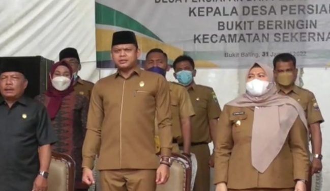 Ketua DPRD Muarojambi Hadiri Peresmian Desa Persiapan Desa Bukit Beringin