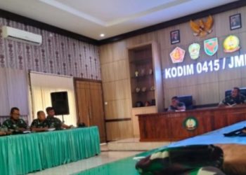 Kol Inf Marsal Denny Beri Arahan Perdana ke Perwira dijajaran Kodim 0415