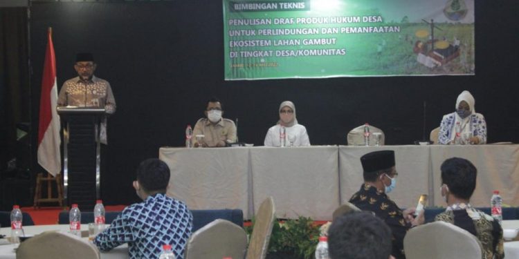 Sekda Sudirman : Pemprov Jambi Serius Tangani Ekosistem Gambut