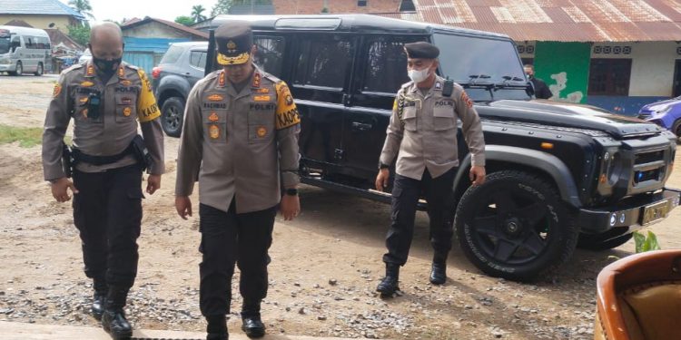 Kapolda Jambi Kunjungi Pos PAM Ketupat di Mestong