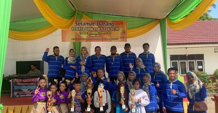 Membanggakan, SDN 61 Kasangpudak Juara Umum O2SN dan FLS2N Tingkat Kecamatan